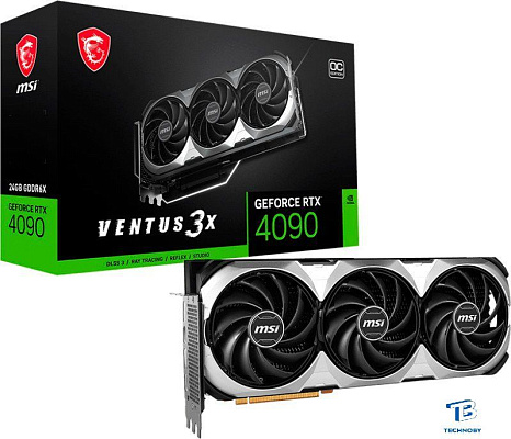 картинка Видеокарта MSI RTX 4090 VENTUS 3X E 24G OC