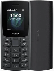 картинка Кнопочный телефон Nokia 105 TA-1551 CHARCOAL BLACK