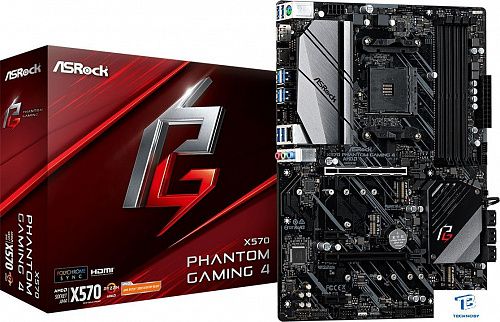 картинка Материнская плата ASRock X570 Phantom Gaming 4