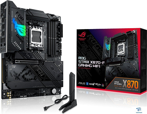 картинка Материнская плата Asus Rog Strix X870-F Gaming WiFi