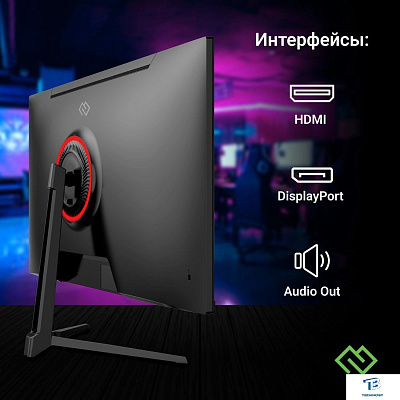 картинка Монитор Digma 24P410F черный