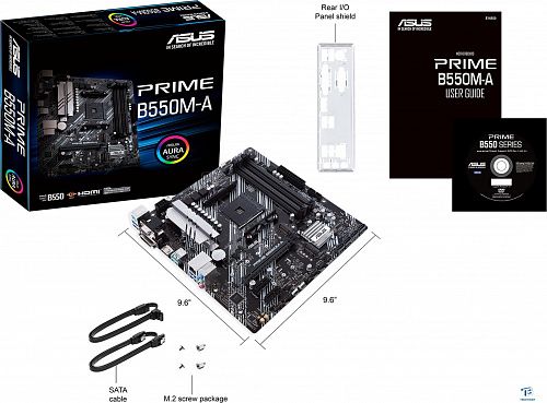 картинка Материнская плата Asus PRIME B550M-A