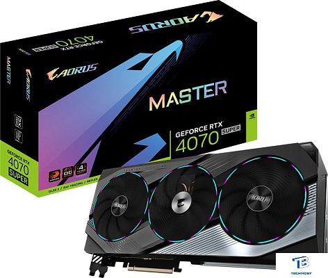 картинка Видеокарта Gigabyte RTX 4070 Super (GV-N407SAORUS M-12GD)