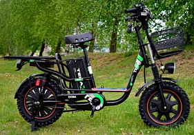 картинка Электровелосипед Terax DVINA XD03 Черный