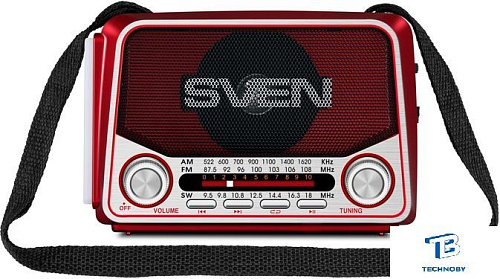 картинка Радиоприемник Sven SRP-525 красный