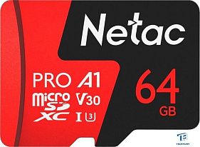 картинка Карта памяти Netac 64GB NT02P500PRO-064G-S