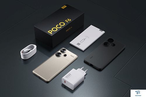 картинка Смартфон POCO F6 Black 12GB/512GB