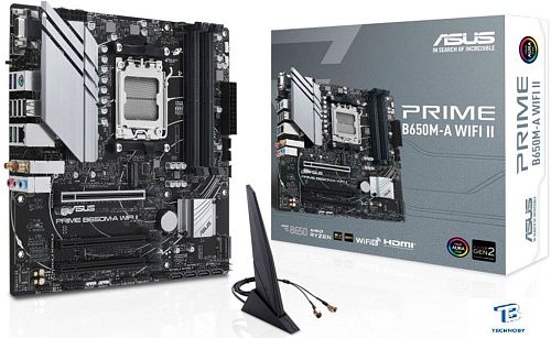 картинка Материнская плата Asus Prime B650M-A II (WI-FI)