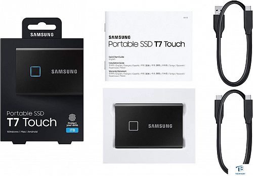 картинка Внешний SSD Samsung T7 500GB MU-PC500K/WW