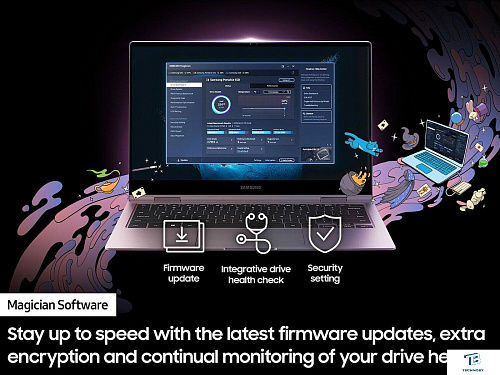 картинка Внешний SSD Samsung T9 2TB MU-PG2T0B/WW