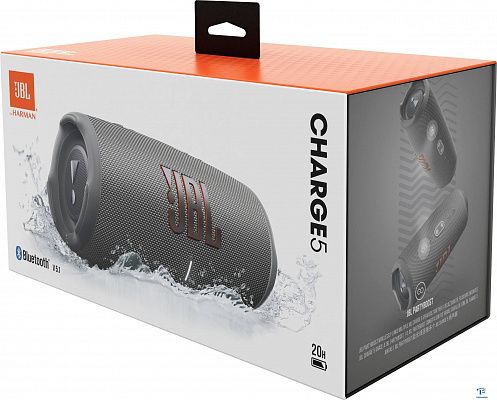 картинка Портативная колонка JBL Charge 5 Серый