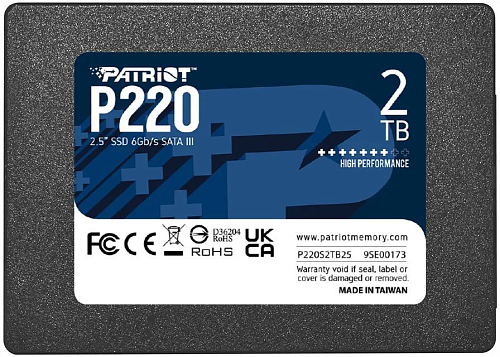 картинка Накопитель SSD Patriot 2TB P220S2TB25