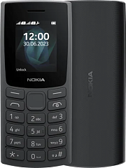 картинка Кнопочный телефон Nokia 105 TA-1557 CHARCOAL BLACK