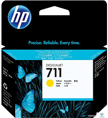 картинка Картридж HP CZ132A 711 желтый