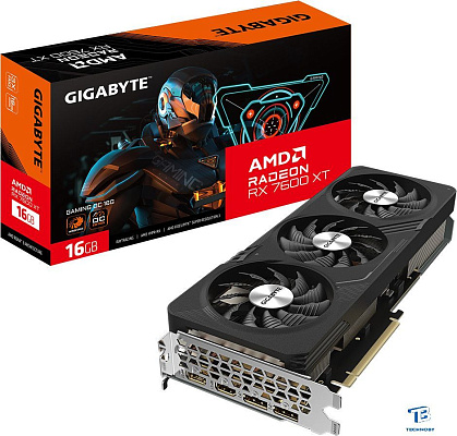 картинка Видеокарта Gigabyte RX 7600 XT (GV-R76XTGAMING OC-16GD)