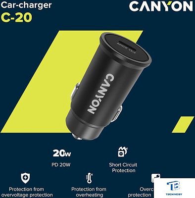 картинка Зарядное устройство Canyon CNS-CCA20B