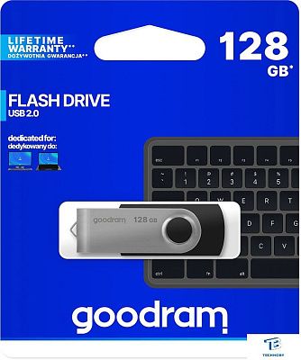 картинка Флэш накопитель Goodram 128GB UTS2-1280K0R11