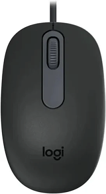 картинка Мышь Logitech M86 910-007661 Черный