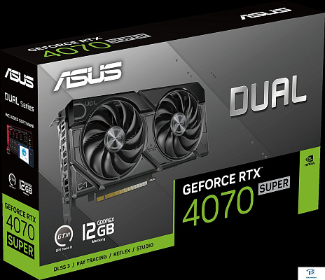 картинка Видеокарта Asus RTX 4070 Super (DUAL-RTX4070S-12G-EVO)