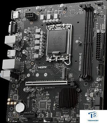 картинка Материнская плата MSI PRO H610M-E DDR5