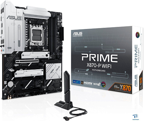 картинка Материнская плата Asus Prime X870-P WiFi