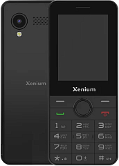 картинка Кнопочный телефон Xenium X240 Black