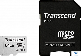 картинка Карта памяти Transcend TS64GUSD300S-A