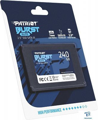 картинка Накопитель SSD Patriot 240GB PBE240GS25SSDR