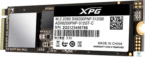 картинка Накопитель SSD A-Data 512Gb ASX8200PNP-512GT-C