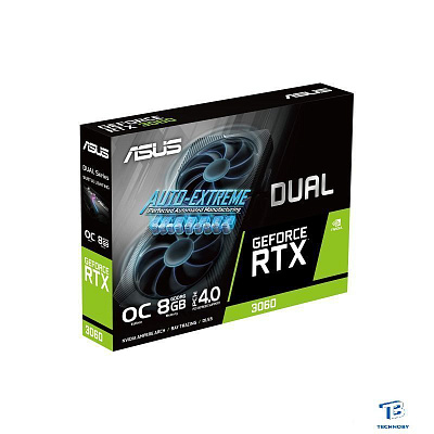 картинка Видеокарта Asus RTX 3060 (DUAL-RTX3060-O8G)