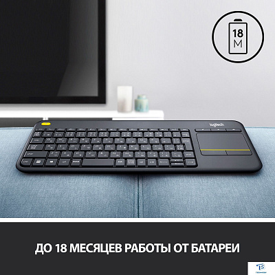 картинка Клавиатура Logitech K400 920-007173