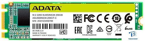 картинка Накопитель SSD A-Data 256GB ASU650NS38-256GT-C