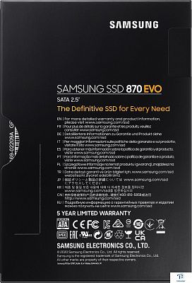 картинка Накопитель SSD Samsung 4TB MZ-77E4T0BW