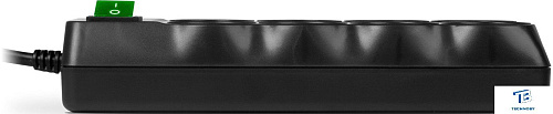 картинка Сетевой фильтр Sven SF-08E-16 чёрный 1.8 м