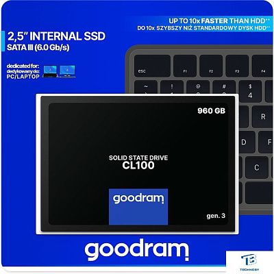 картинка Накопитель SSD Goodram 960GB SSDPR-CL100-960-G3