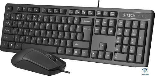 картинка Набор (Клавиатура+мышь) A4Tech KR-3330S