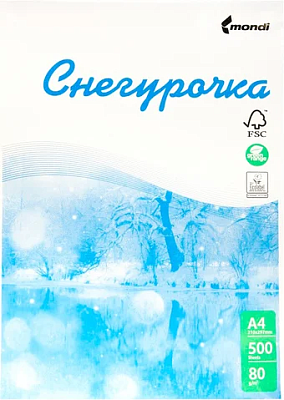 картинка Бумага Снегурочка A4 (80 г/м2, 500л)