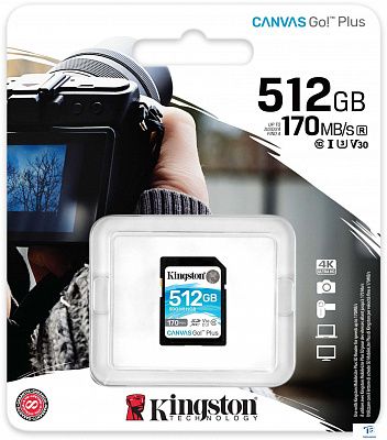 картинка Карта памяти Kingston SDG3/512GB