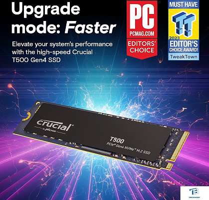 картинка Накопитель SSD Crucial 1TB CT1000T500SSD8