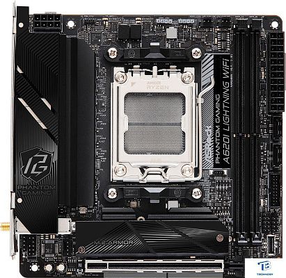 картинка Материнская плата ASRock A620I Lightning WiFi