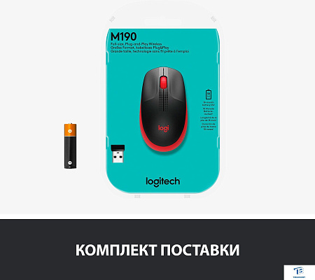 картинка Мышь Logitech M190 910-005908