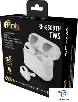 картинка Наушники Ritmix RH-850BTH белый