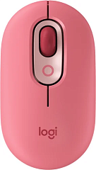 картинка Мышь Logitech Pop 2 910-006419 Розовый/бордовый