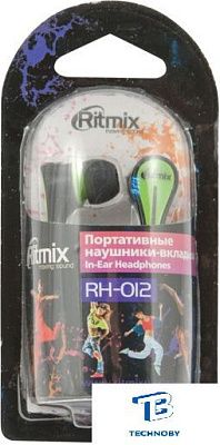 картинка Наушники Ritmix RH-012 черный