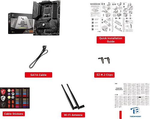 картинка Материнская плата MSI MAG B650 TOMAHAWK (WI-FI)