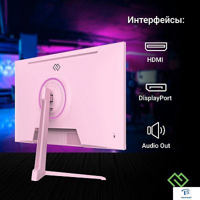 картинка Монитор Digma 24P410F розовый