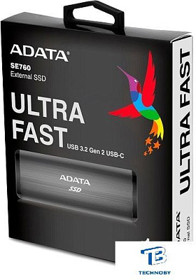 картинка Внешний SSD A-Data 2TB ASE760-2TU32G2-CTI