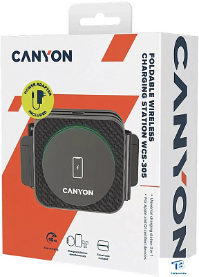 картинка Зарядное устройство Canyon CNS-WCS305B