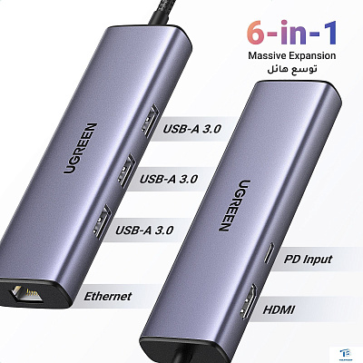 картинка USB хаб Ugreen CM512-15598