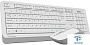 картинка Набор (Клавиатура+мышь) A4Tech FG1010 белый/серый - превью 2